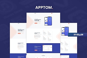 Apptom – 应用和软件展示柜 Elementor Template Kit