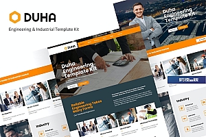 Duha – 工程与工业 Template Kit