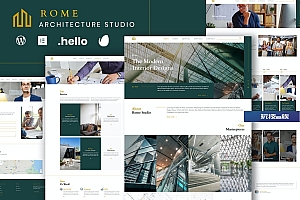 Rome – 现代室内Elementor模板工具包