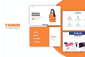 Farren – 简历 Elementor Template Kit