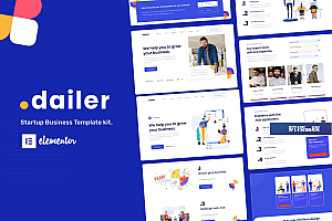 Dailer – 启动Elementor模板工具包