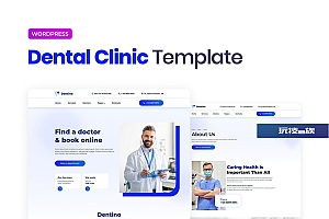 Dentino – 牙科诊所模板工具包