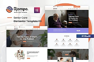 Djompo Kit – 高级护理Elementor Template Kit