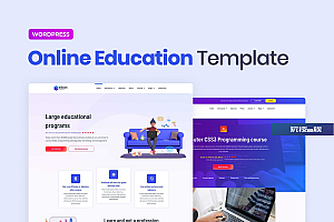 Edison –在线教育Elementor模板工具包