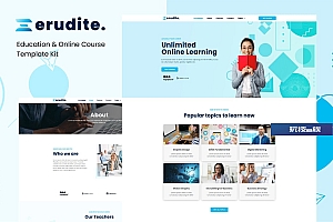 Erudite – 教育与在线课程 Elementor Template Kit