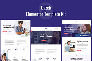 Gazek – 代理商产品组合Elementor模板工具包
