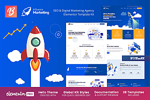 Influence Marketing – SEO和数字代理商 Elementor Template Kit