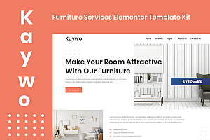 Kaywo – 家具服务Elementor模板工具包