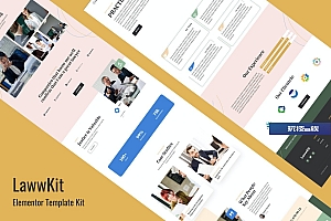Lawwkit – 法律实践 Elementor Template Kit