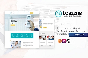 Loazzne – 气和空调服务 Template Kit