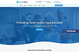 Medikor – 医疗保健Elementor模板工具包