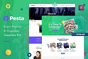 Pesta Kit – 活动策划和组织者 Elementor Template Kit