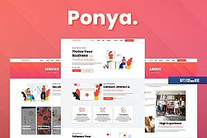 Ponya – 社交媒体机构模板工具包