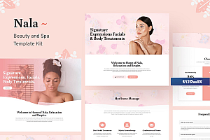Nala – Beauty & Spa Template Kit娜娜,美