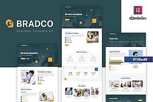 Bradco – 商业 Elementor Template Kit