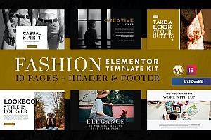 Fashion Spirit – WooCommerce Elementor Template Kit