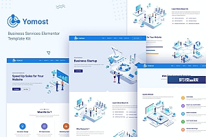 Yomost -商务服务 Elementor Template Kit