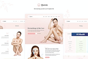 Qurux – 皮肤病和皮肤护理模板工具包