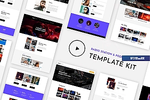 RareRadio | 音乐和流媒体 Elementor Template Kit