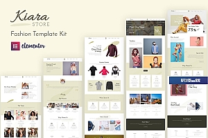 Kiara – 时尚 Elementor Template Kit