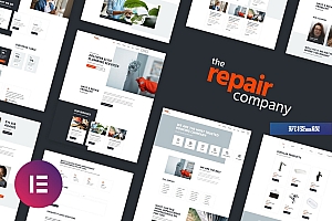 Renovirta – 水暖和维修 Elementor Template Kit