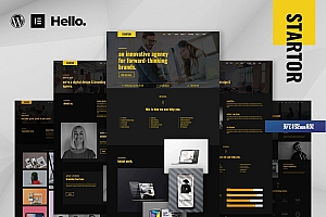 STARTOR -代理和公司 Elementor Template Kit