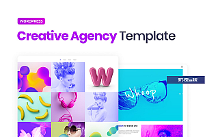 Whoop – 创意机构Elementor模板工具包