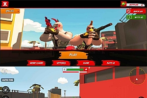 魔性射击闯关游戏 弹枪雄鸡