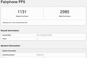 Fairphone5配置参数跑分曝光:搭载骁龙782G处理器