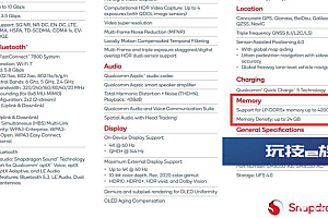骁龙8第二代配置参数页面更新 支持24GB内存规格