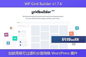 WP Grid Builder v1.7.6 – 创建高级可过滤和分面网格 WordPress 插件