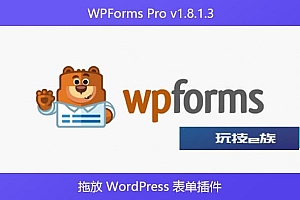 WPForms Pro v1.8.1.3 – 拖放 WordPress 表单插件