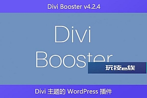 Divi Booster v4.2.4 – Divi 主题的 WordPress 插件