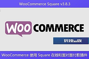 WooCommerce Square v3.8.3 – WooCommerce 使用 Square 在线和面对面付款插件