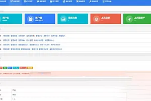 最新帝国CMSv7.5后台模板美化版源码
