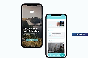 漫游手册旅行App UI套件 wanderbook travel UI Kit