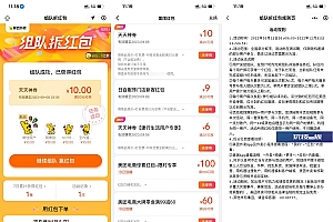 美团4人组队各得20减10元券