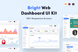 玩技下午茶:后台数据Web仪表盘UI套件