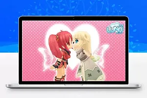 Q版卡通网络游戏露娜online游戏源码