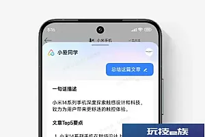 小爱同学大模型上线“文章摘要”功能:英文文章秒看懂