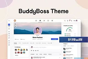 WordPress定制主题BuddyBoss v2.4.30源码-个性化程度达到新高