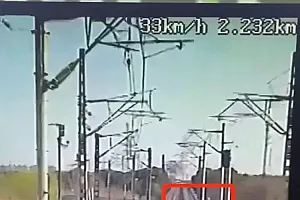 3名男子翻进铁路逼停火车,只为做这件事!处罚结果公布