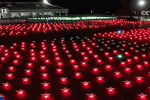 “赛博烟花”,何以“霸屏”夜空?