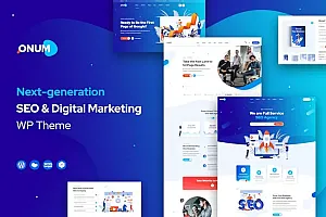 Onum—SEO & Marketing Elementor WordPress主题 Onum – SEO & Marketing Elementor WordPress Theme WordPress主题