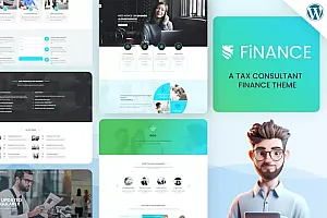 财务顾问—咨询WordPress主题 Finance Consultant – Consulting WordPress Theme WordPress主题