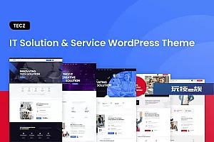 Tecz-IT解决方案和技术WordPress主题 Tecz – IT Solutions & Technology WordPress Theme WordPress主题