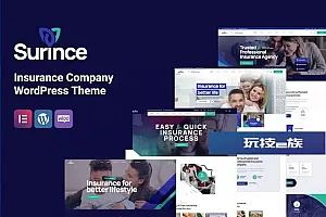 Surince-保险公司WordPress主题 Surince – Insurance Company WordPress Theme WordPress主题