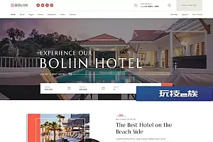 Bolin—度假村&酒店预订WordPress主题 Boliin – Resort & Hotel Booking WordPress Theme WordPress主题