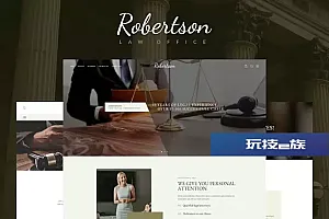 律师事务所 Law Office WordPress主题