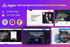 Aagen—商务咨询主题 Aagen – Business Consulting Theme WordPress主题